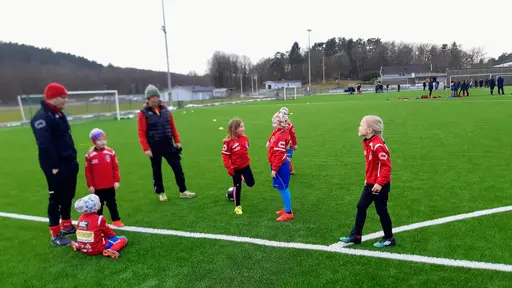 Träning på konstgräset