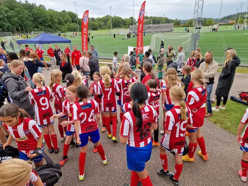 Ytterby Cup där våra två lag fick möta Mölndal, Kode och Kareby