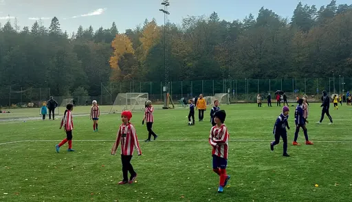 Våra första riktiga 7-mannamatcher spelades på ÖIS-gården och inleddes med storm, åska och hagel, samt ett kortare avbrott men därefter fick vi en eftermiddag med glada tjejer och bra spel.