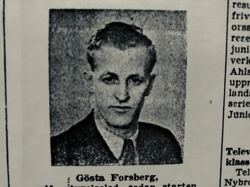 Runer Jonsson skrev oerhört mycket där om idrotten i Nybro. 