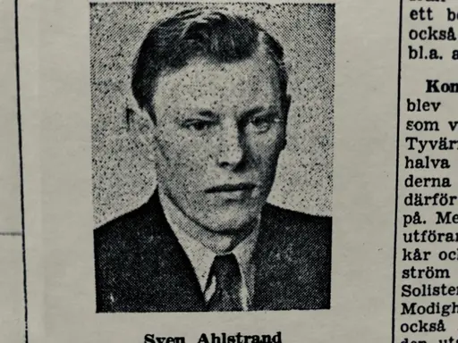 Runer Jonsson skrev oerhört mycket där om idrotten i Nybro. 