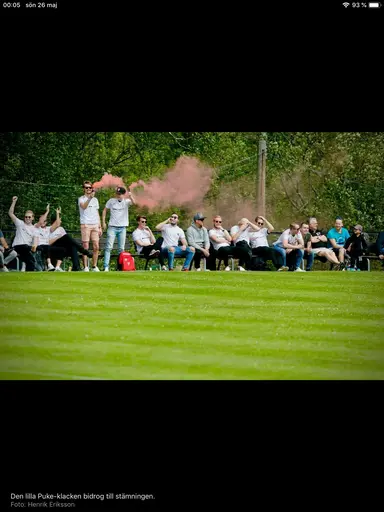 Bilder med text är från Barometerns bevakning av derbyt mot Nybro IF som vi vann med 2-1. Nya publikrekordet är 1028 personer på Pukevallen sen denna underbara lördagseftermiddag. 