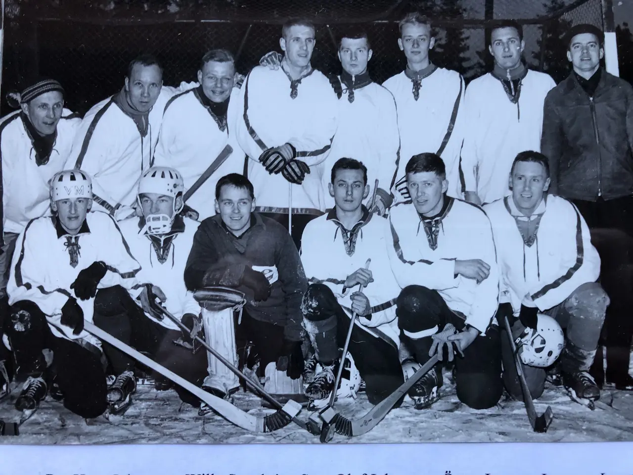 Bandylag från början av 1960-talet.