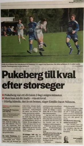 PBK slutade på en hedrande andraplats debutsäsongen i division tre endast en poäng efter segraren IFK Karlshamn.