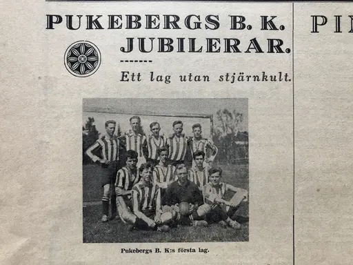 Runer Jonsson skrev oerhört mycket där om idrotten i Nybro. 
