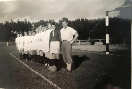 Nya planen som invigdes 1952.