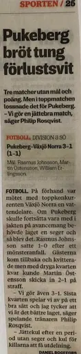 PBK slutade på en hedrande andraplats debutsäsongen i division tre endast en poäng efter segraren IFK Karlshamn.