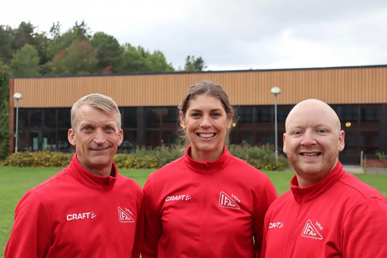 Från vänster. Staffan Johansson, FIlippa Bocangel, Christoffer Petersson