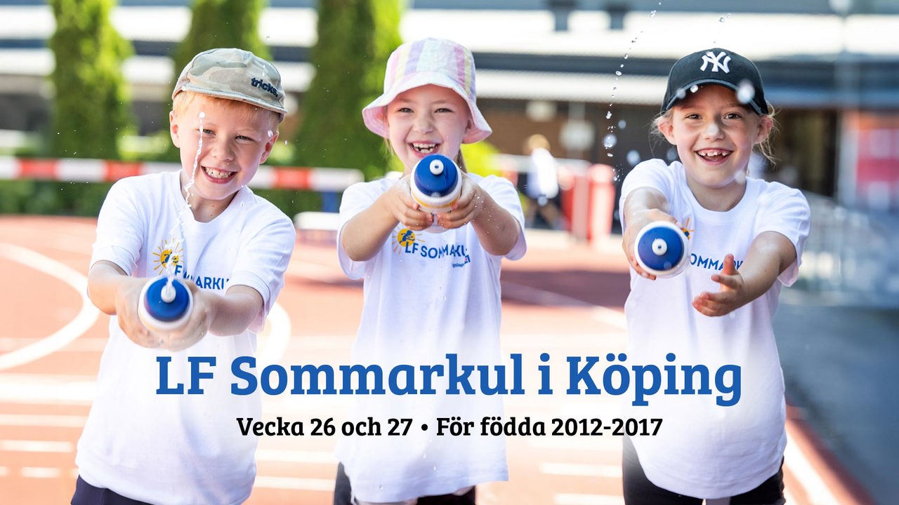 Mer info och anmälan finns på sommarkul.kopingstars.se