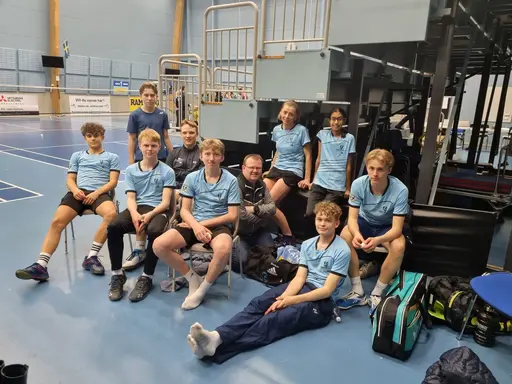 Vårt seriesegrande Div 2 lag och vårt div 3-lag som är klara för div 2 kvalet i April