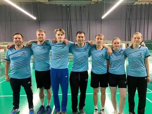 Vårt seriesegrande Div 2 lag och vårt div 3-lag som är klara för div 2 kvalet i April