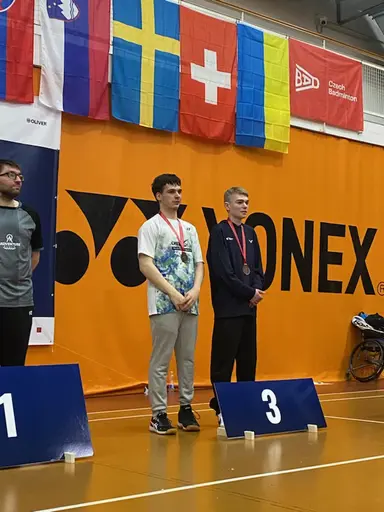 Vår internationella paraspelare Erik Söderdahl bronsmedaljör i HD och 4:a i mixed