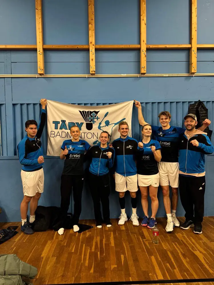 Vårt A-lag efter 4.2 vinsten mot Spårvägen
