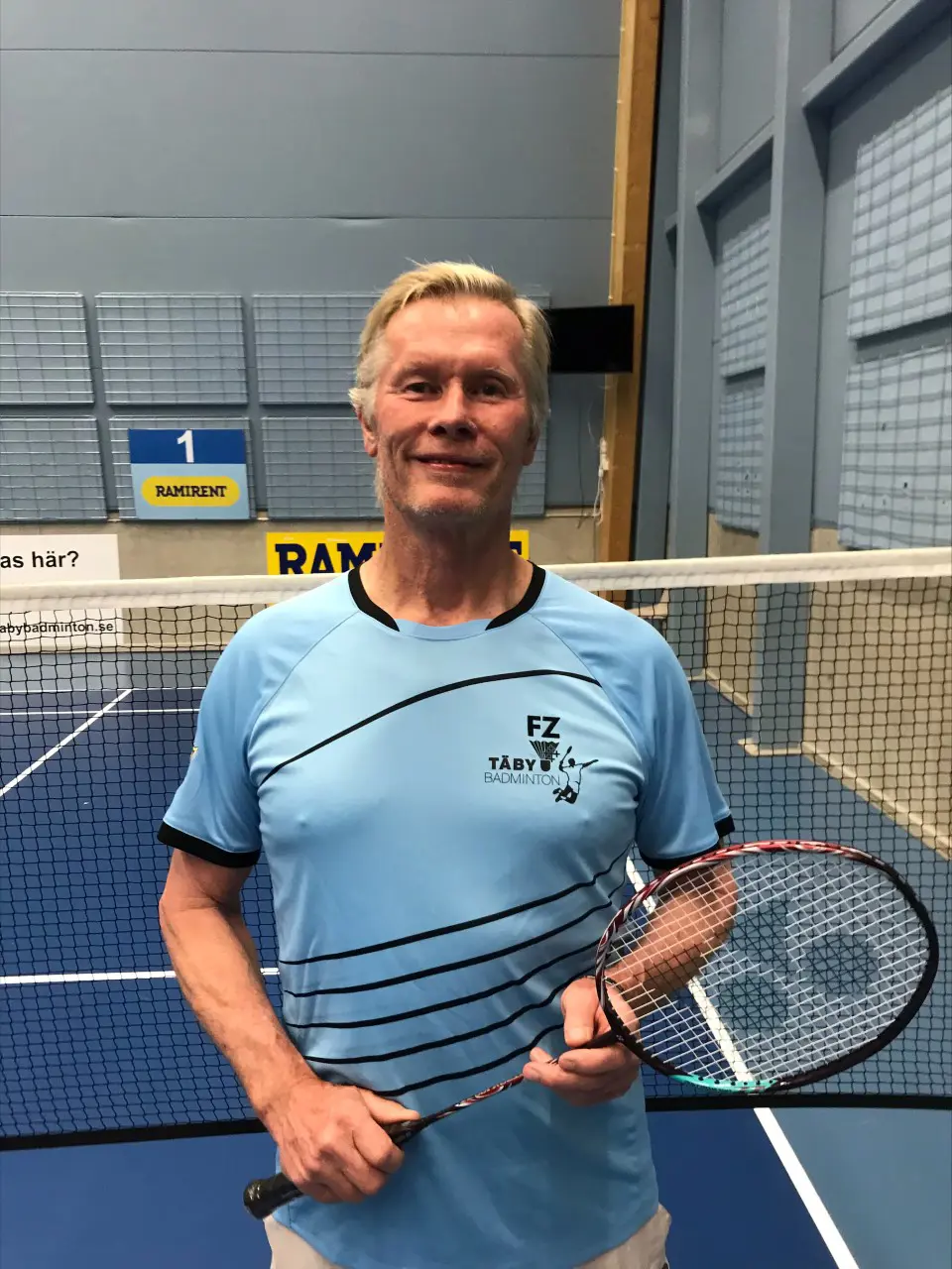 Vår vuxentränare Björn Wigardt är en av Täbys favoriter i Veteran-SM
