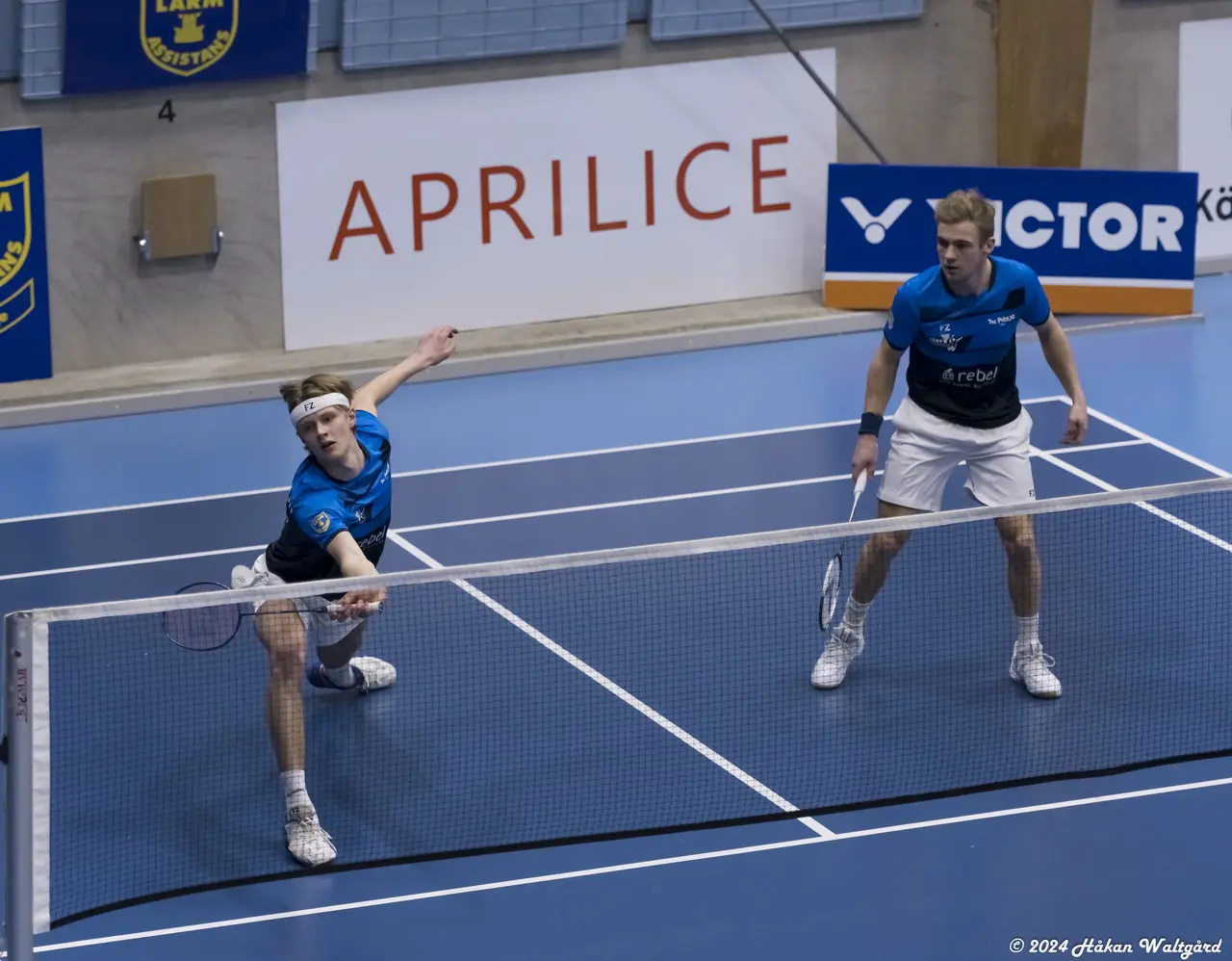 Victor och Ludde plockade hem två vinster var och bidrog starkt till segermatchen mot Malmö.