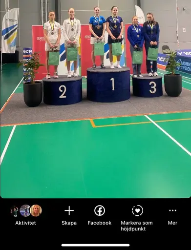 Sofia Strömvall högst på JSM-pallen i DD och mixed!