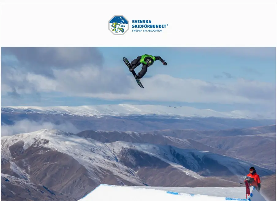 Sven Thorgren under kvalet på världscupen på Nya Zeeland. Foto: @wintergamesnz.
