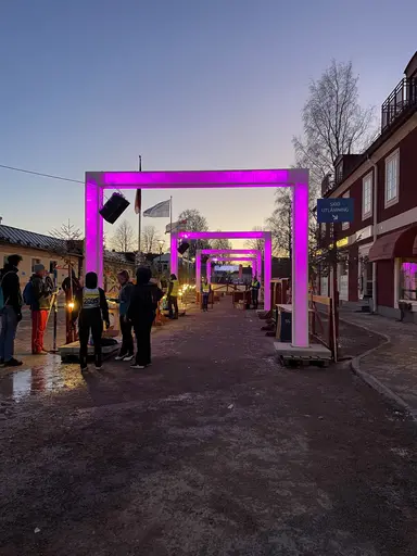 Ett bildkollage över Vasaloppsveckan -23 från medlemmar ur Karlskrona SOK