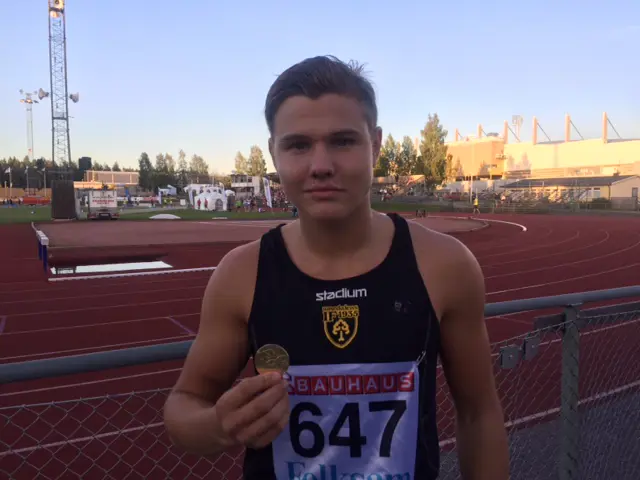 Dubbla guld till Linus på JSM