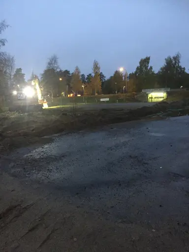 Nu ryker stubbarna, bygget startar på allvar