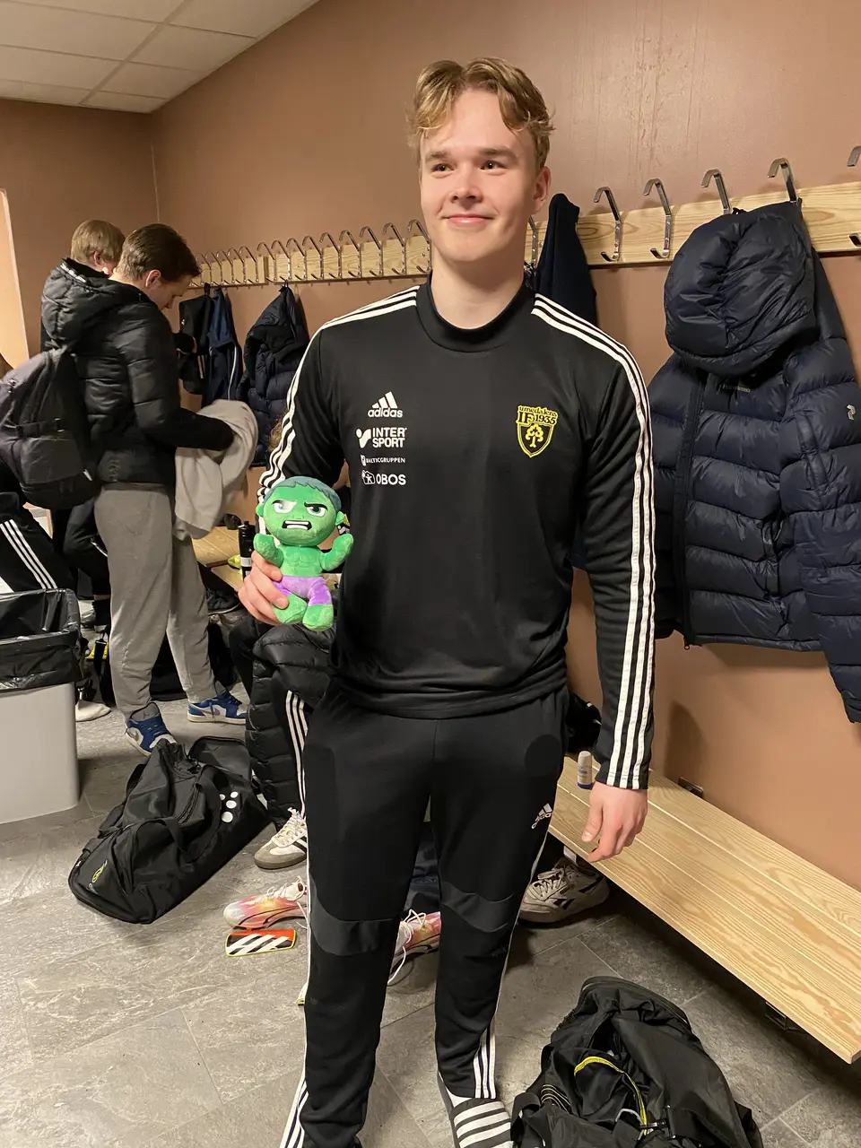 Årets första "Matchens Hulk" Ossian Eklund