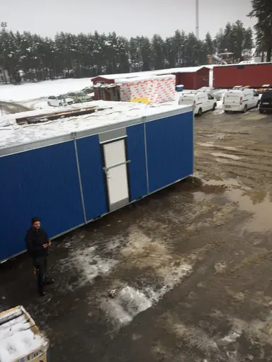 Lite tidigt med snö kan man tycka. 