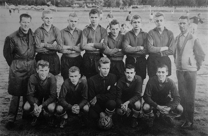 GIKs herrseniorer som seriesegrare i klass 5 östra 1962