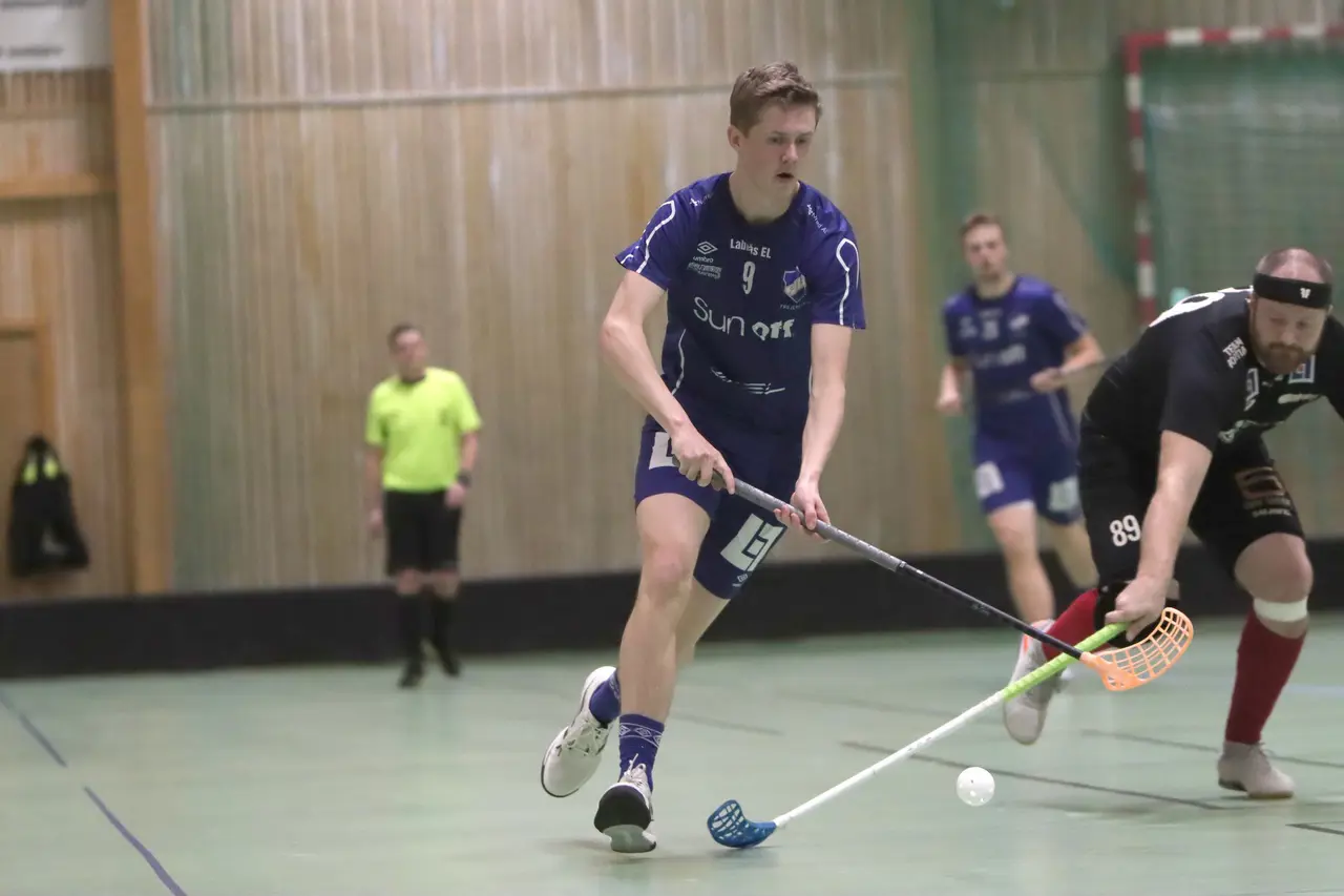 Oscar Svahn inaktion i sista matchen i grundserien.