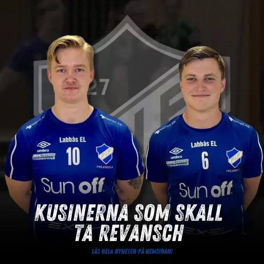 100 procent taggade kusiner stärker truppen kommande säsong.