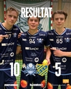 Fröjereds ungdomskedja  noterades för mål i seriepremiären Willmer Gustafsson, Erik Öhgren och Arvid Salinder.