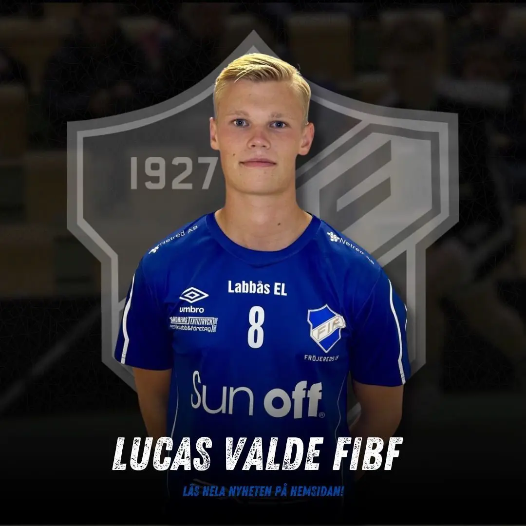 Lucas Joelsson med dubbellicens för IBK Lidköping föregående säsong