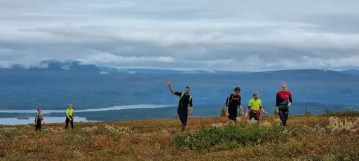 Svepande utsikt från Pieljekaise-toppen - Naturupplevelse utöver det vanliga! 🏔️