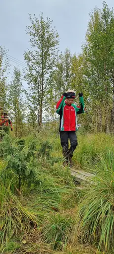 Svepande utsikt från Pieljekaise-toppen - Naturupplevelse utöver det vanliga! 🏔️