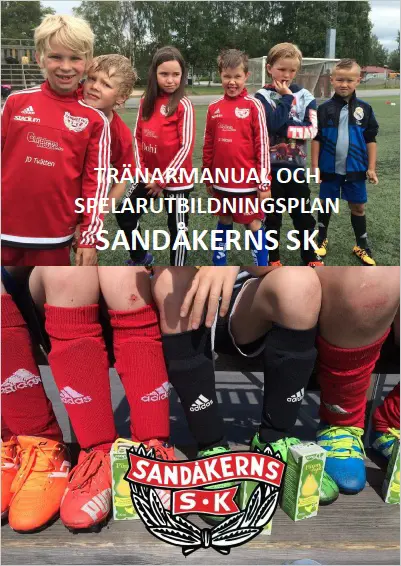Omslagsbilden till vår spelarutbildningsplan