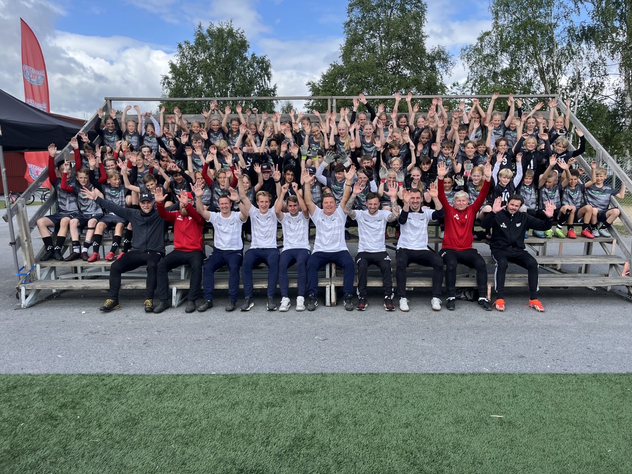 Från 2025-års Total Football Camp på Grubbevallen.