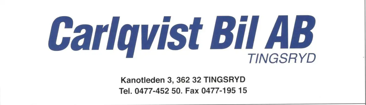Carlqvist bil