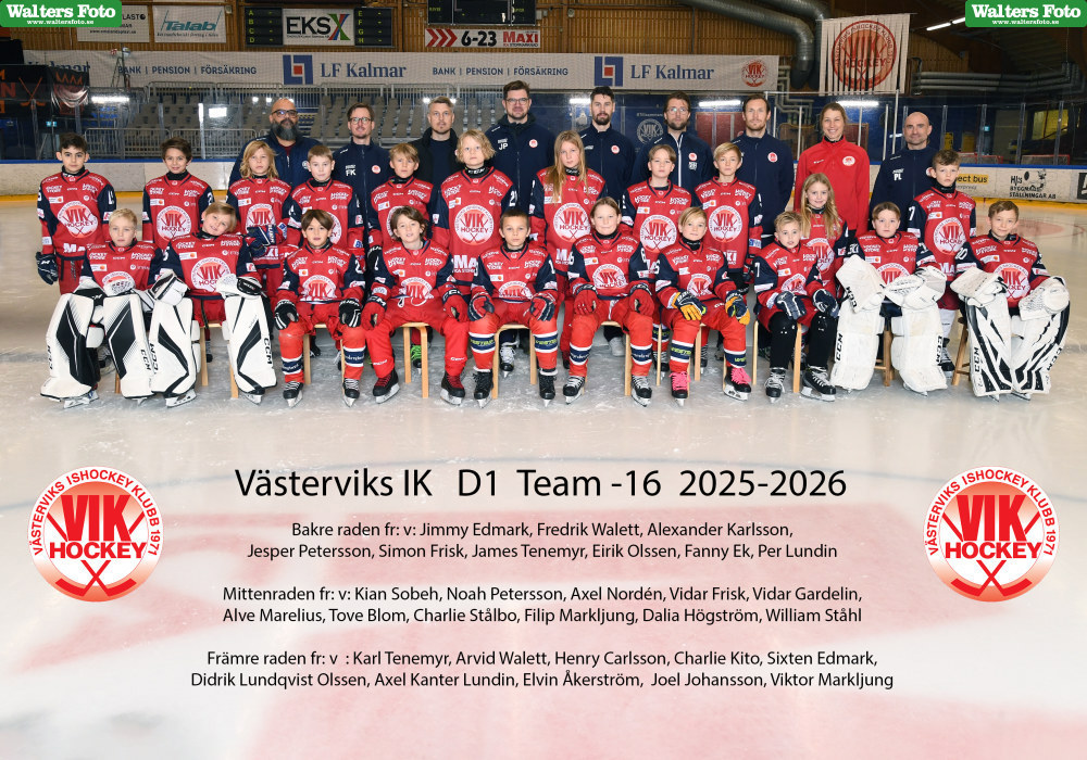 VIK team 2016, D1, 2025-26