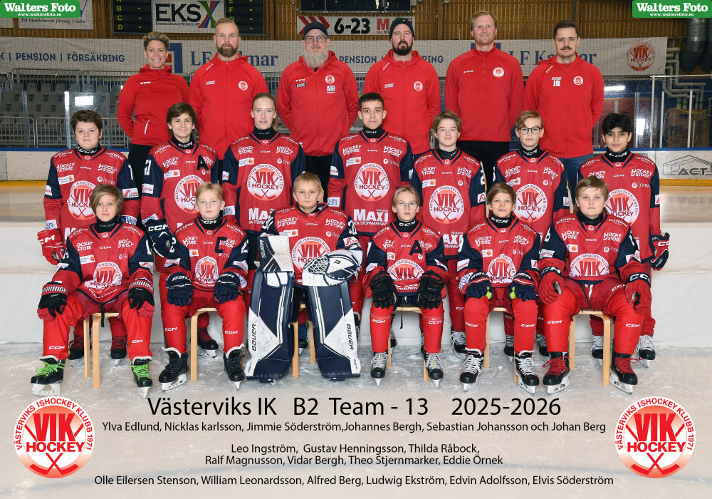 Västerviks IK team 2013, U13, 2025-26