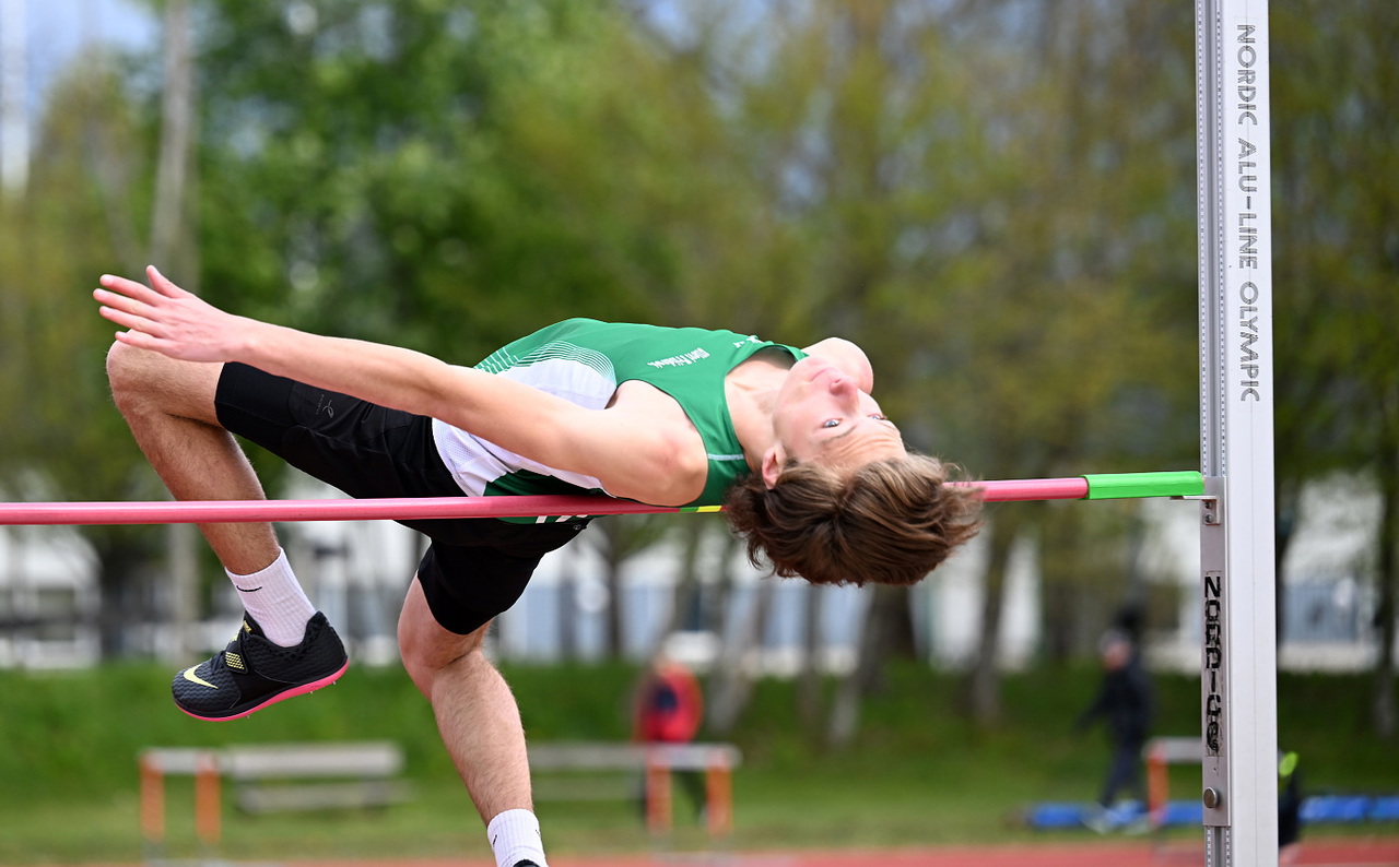 Max Johansson fick sitt stora genombrott i Lerum under onsdagskvällen. Foto: Deca Text & Bild.