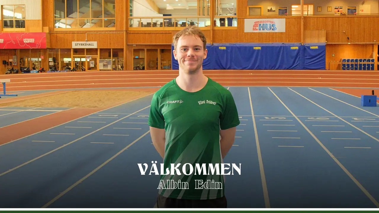 Albin Edin är klar för Ullevi.
