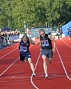 Conrad Berndtsson var en hundradel från USM-guld på 80m. Foto: Deca Text & Bild.