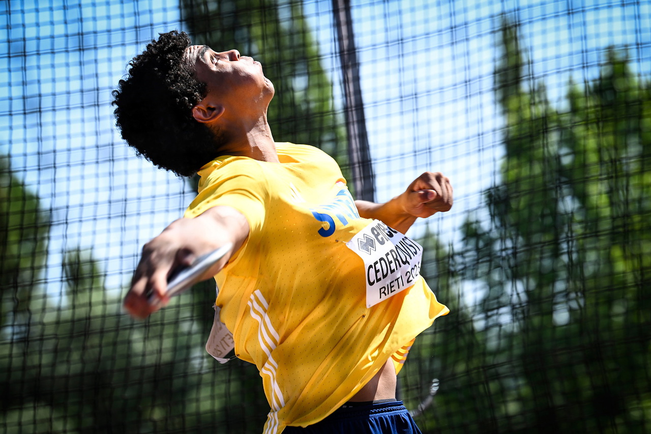 George gjorde ett starkt första internationella mästerskap. Foto: Deca Text & Bild.