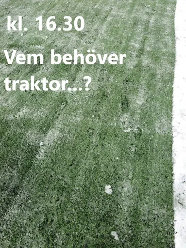 En kamp mot klockan...
