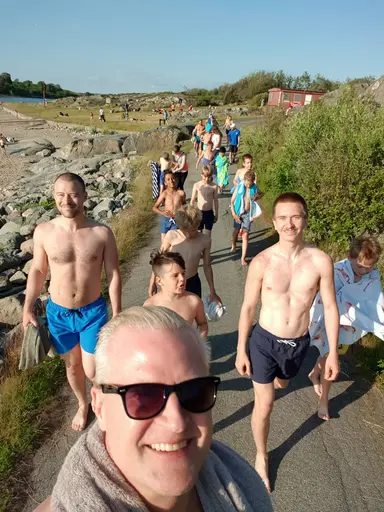 Blandade bilder från kvällen