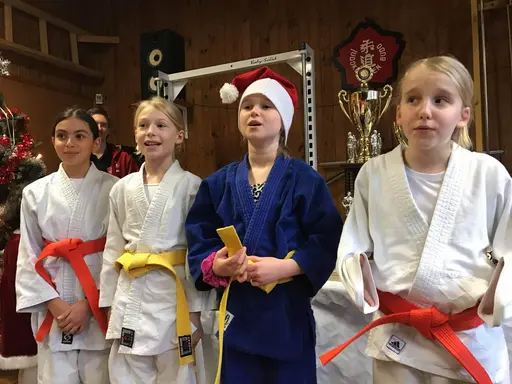 Blandade bilder från de två julfesterna
