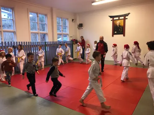 Blandade bilder från de två julfesterna