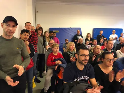 Blandade bilder från de två julfesterna