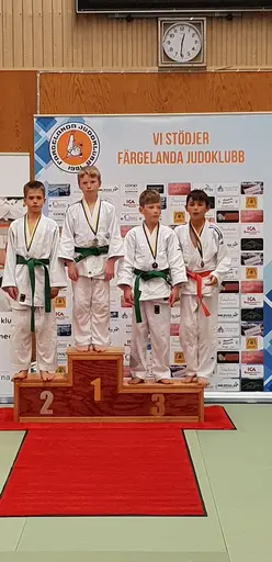 Blandade bilder från Judodraget i Färglanda