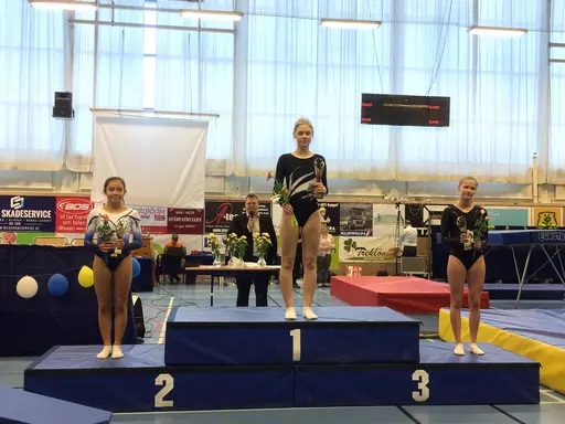 Pristagarna Ella, Linn och Filippa
