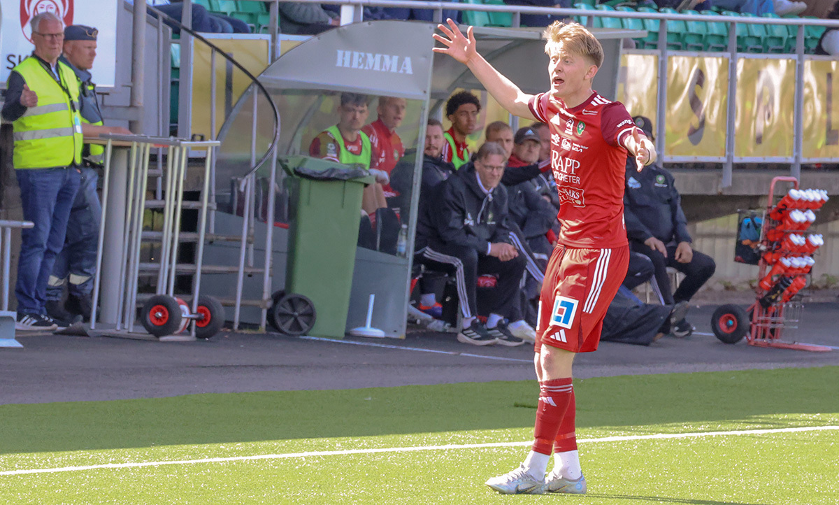 Samuel S satte första och Elias avslutade
